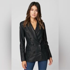 [BLANKNYC] Black Faux LeatherJacket